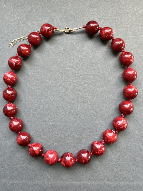 Colar Alvor Bordeaux