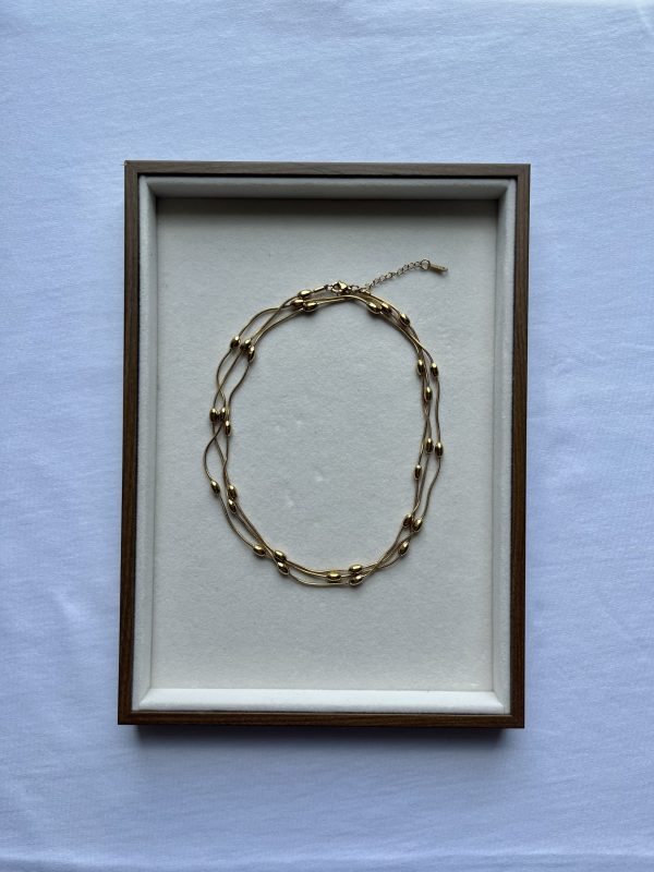 Colar Abraço Dourado