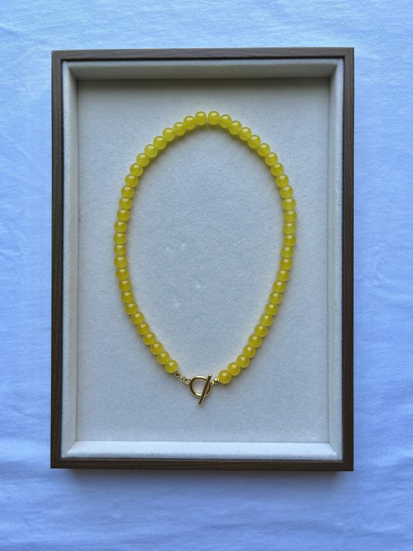 Colar Brilha Amarelo