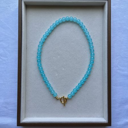 Colar Brilha Azul