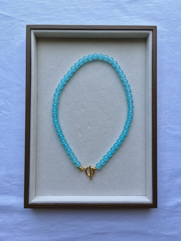 Colar Brilha Azul