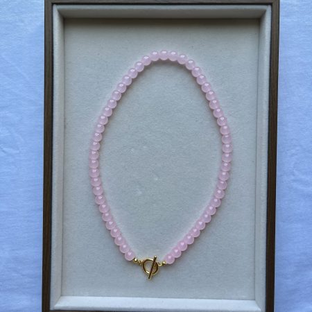 Colar Brilha Rosa